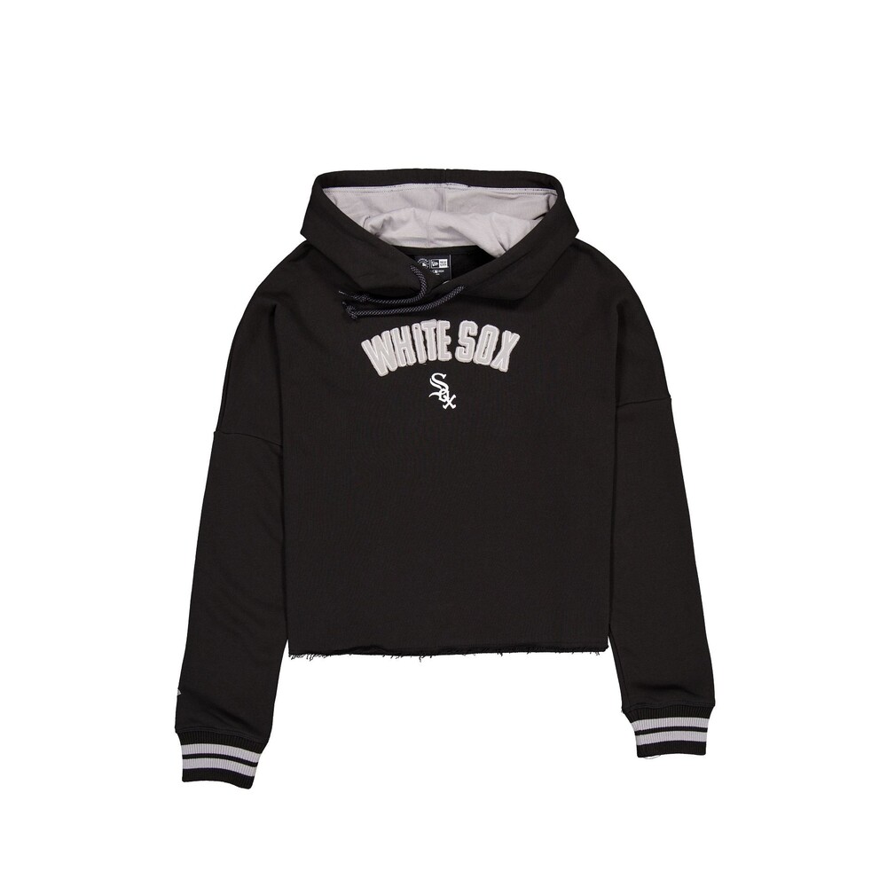 New Era Chicago White Sox Sport Night Black Women's Hoodie - Size L